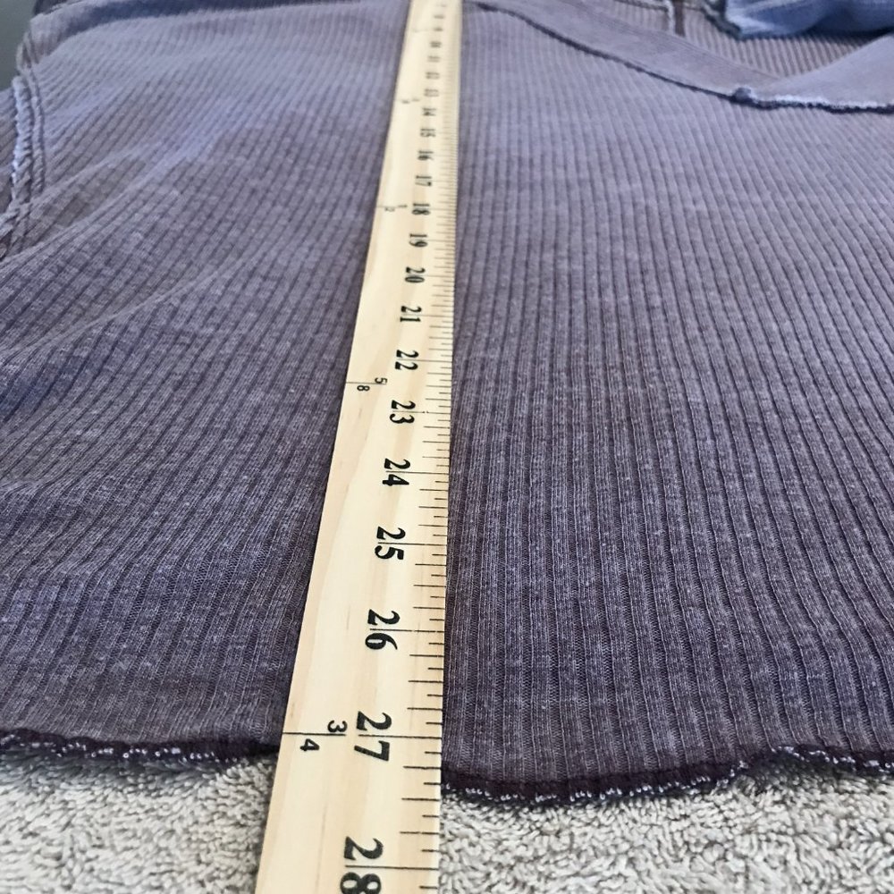 Free People We The Free Oceanview top in Wine, size L - Picture 8 of 10